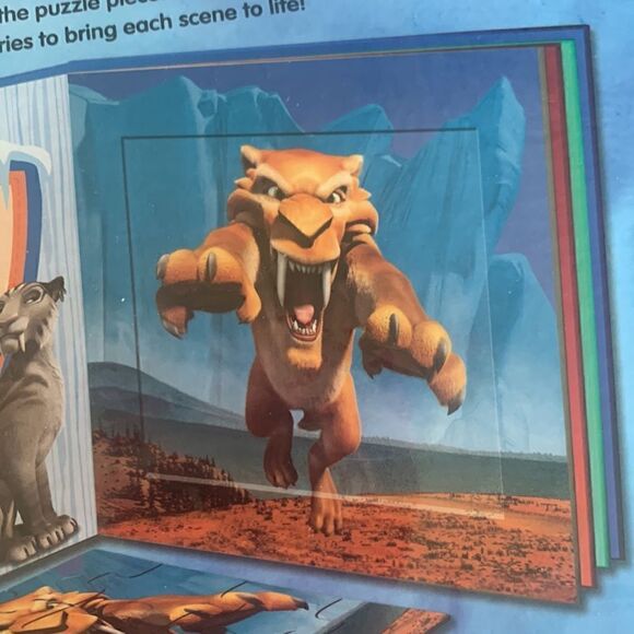 Jigsaw Puzzle Book Ice Age Collision Course Hard Cover - Picture 10 of 11